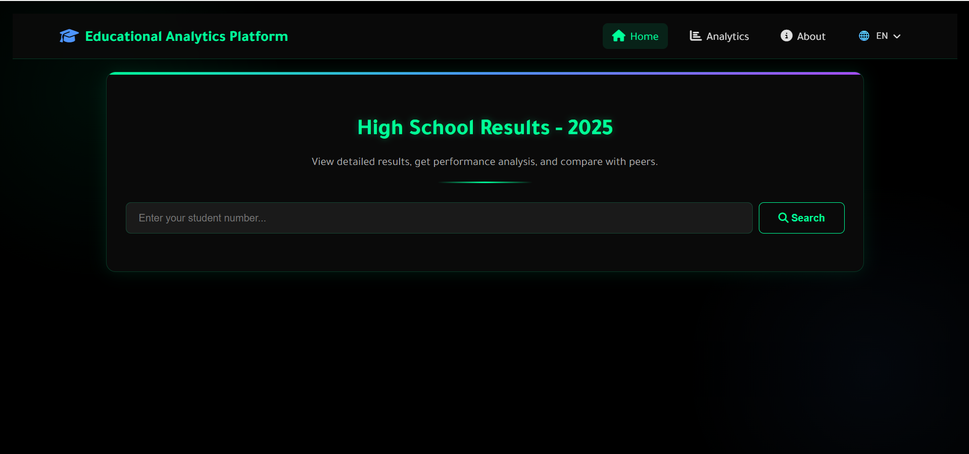 High School Website